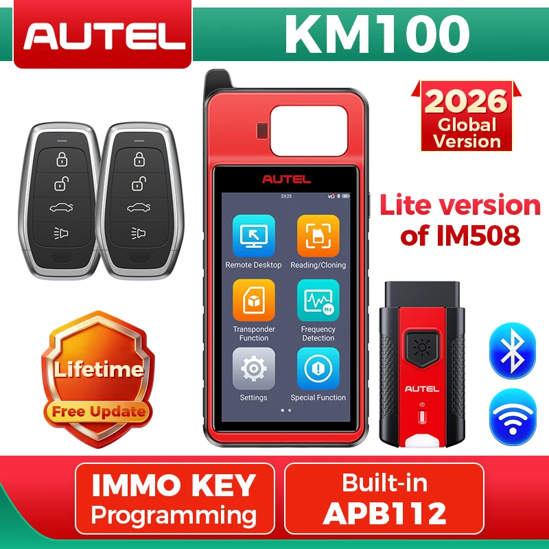 Autel MaxiIM KM100 キーフォブプログラマーイモビライザーツールキー