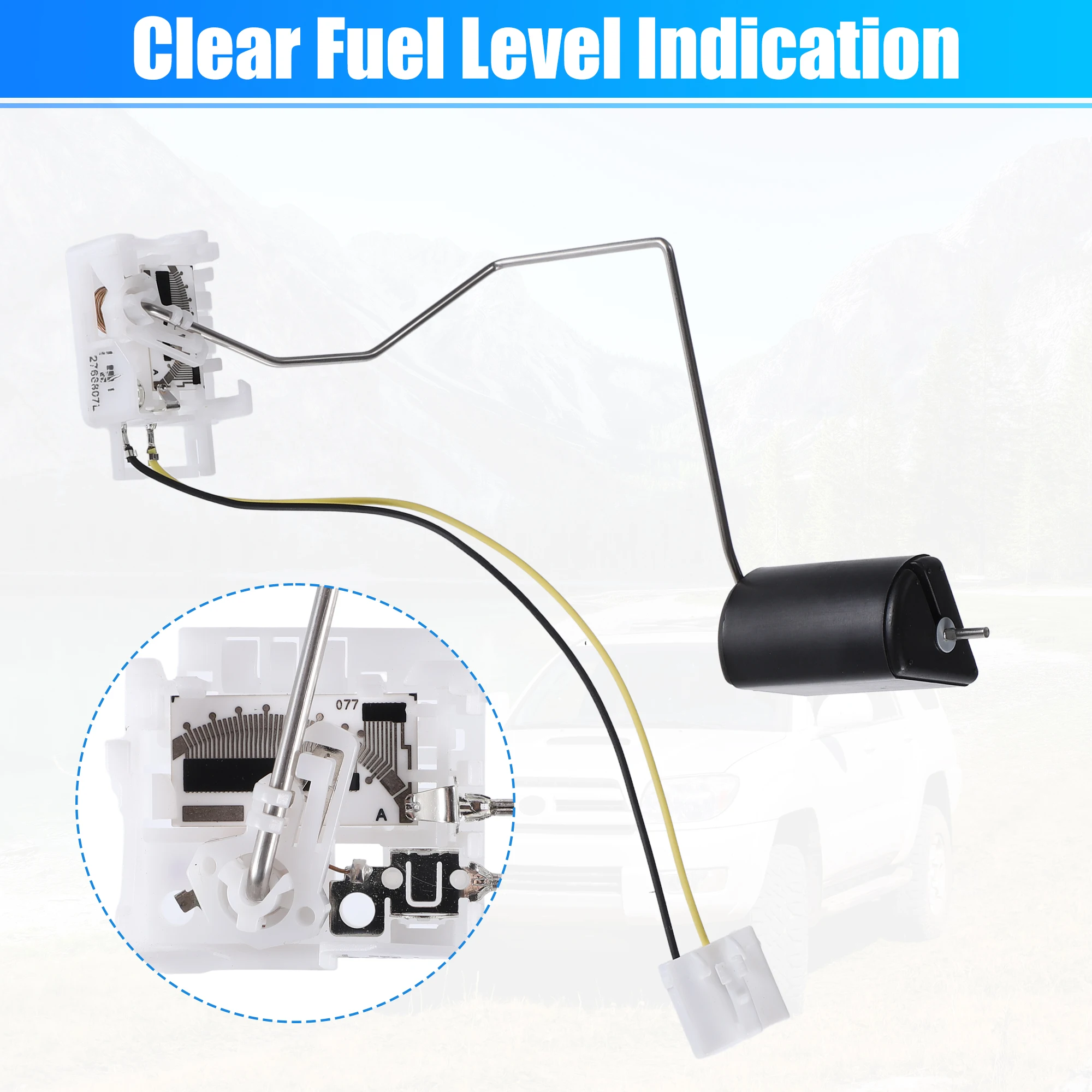 UXCELL No.17630S9A013 혼다 CRV RD5 RD7 03-06용 연료 탱크 플로트 게이지 송신 장치