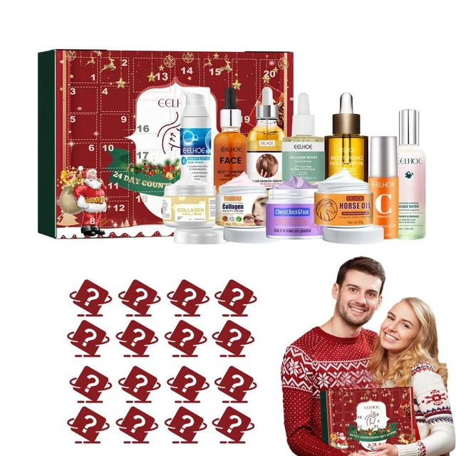 2024 Creative Makeup Advent Calendar Christmas Makeup Set 24pcs Beauty skin  Care Box Gift Set Funny Surprise Makeup Calendar - AliExpress