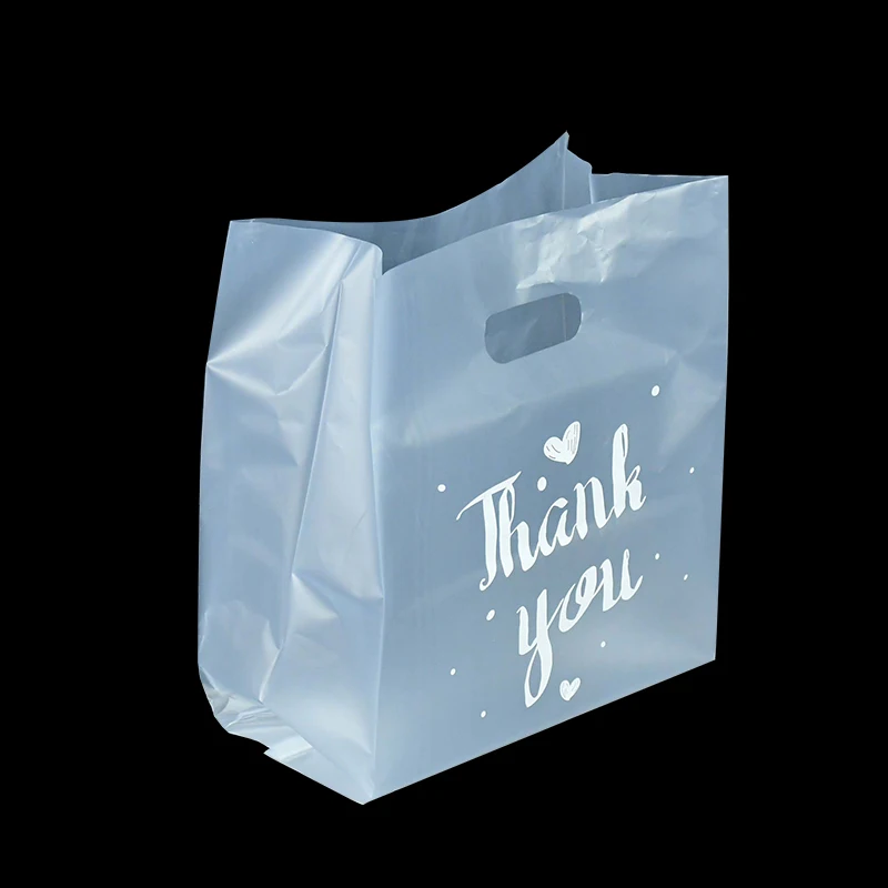 10 Stück Dankeschön-Geschenktüten aus Kunststoff, Süßigkeiten- und Keksverpackungstüten, Geschenkverpackungstüten für Hochzeit, Geburtstag, Party, Brotverpackungstüten – Detail 4