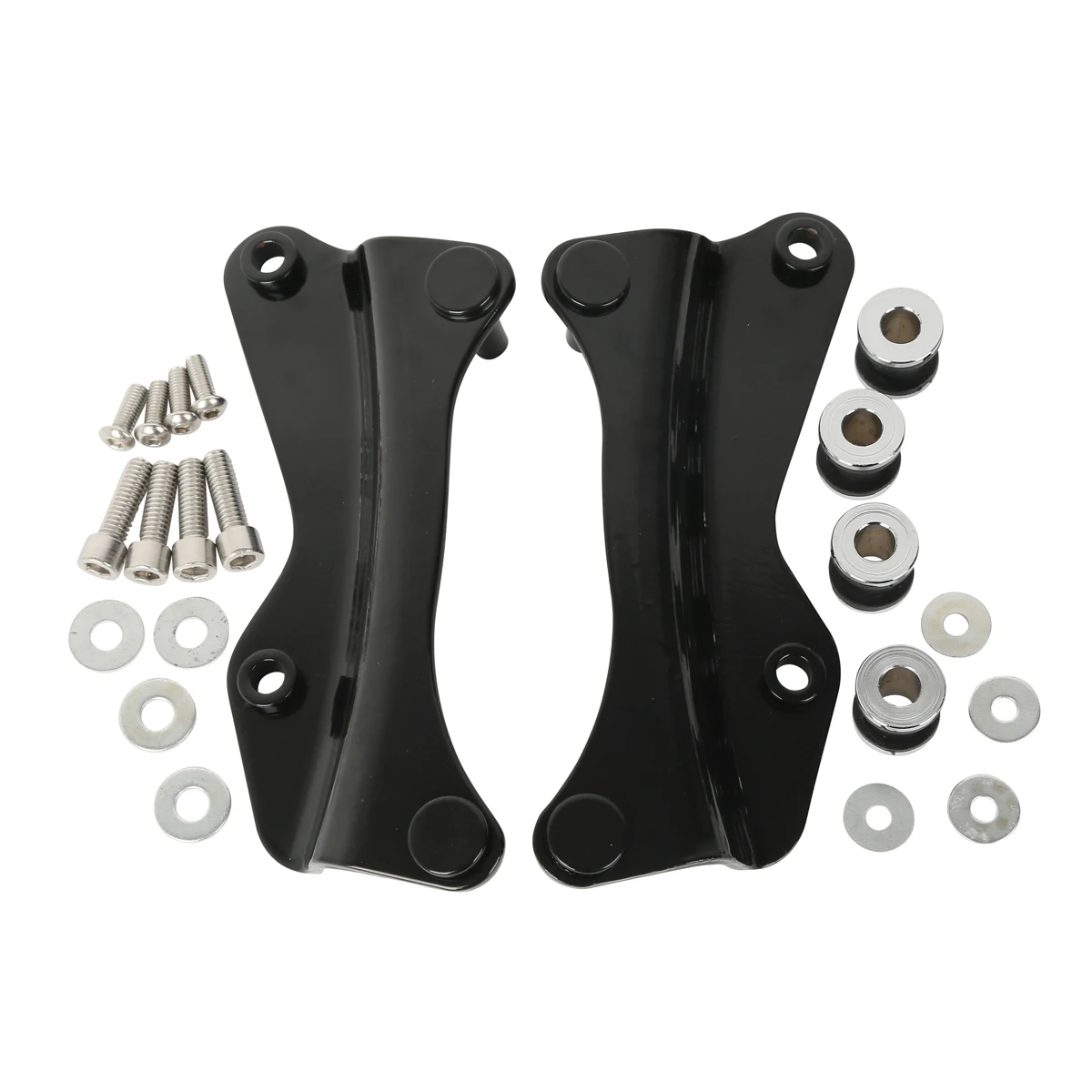 Motorcycle Stealth Luggage Rack & Docking Kit For Harley Touring Street Electra Glide Road King Ultra 2009- 2014 Detachable