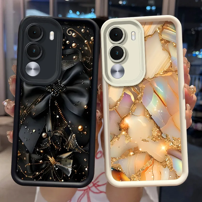Aesthetic Luxury Fashion Silicone Phone Case – Soft Matte Shockproof Bumper, Full Protection