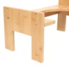 Bamboo Toilet Stool For Kids Bathroom Waterproof Non-slip Poop Seat Pregnant Restroom Stand Old People Squat Bench for Tawny 3