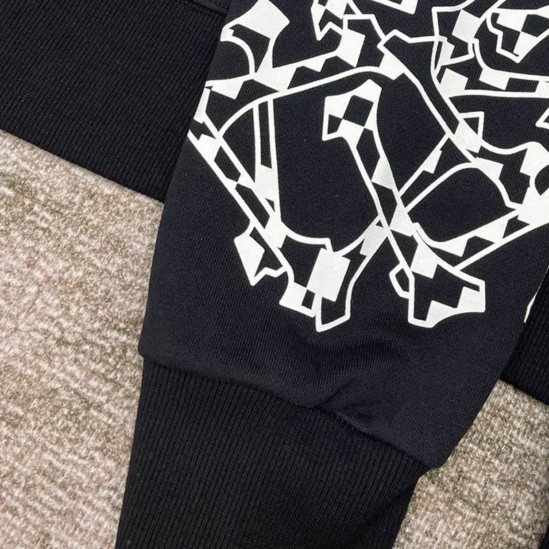 Louis Vuitton Flower Printed Sweatshirt Black