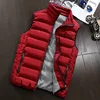 Men Vest Windproof Vest Men Jacket Sleeveless Vest Winter Jacket Casual Coat Men down Cotton Warm Thicken Waistcoat thick gilet 5