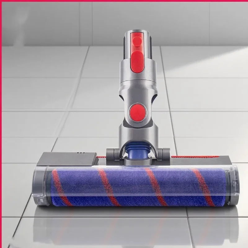 Soft Roller Brush Head For Dyson Compatible with V7 V8 V10 V11 Cordless Stick Vacuums Hardwood Floor Attachment Parts