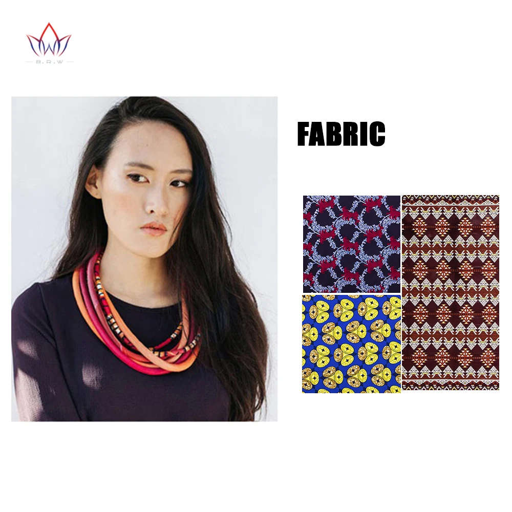 2023 New Womens Necklaces Jewelry Ankara Multistrand Tribal Necklace African Big Bold Chunky Colorful Jewelry By Hand WYA014