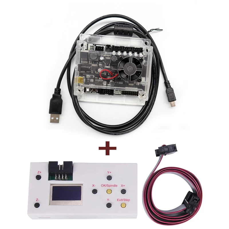 DIY Laser Engraving Machine GRBL 4-axis Control Board Offline CNC Control Board 3018PRO 1610/2418/3018 3 Axis 2 Axis Controller butcher block woodworking bench Woodworking Machinery
