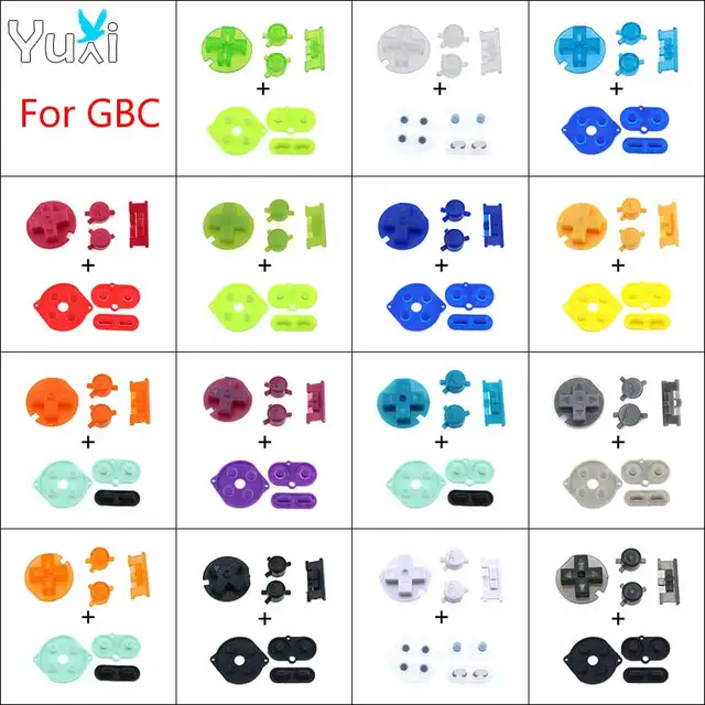 Gomma Di Contatto Pulsanti Compatibile Per NINTENDO GAME BOY POCKET GBP - Foto 7