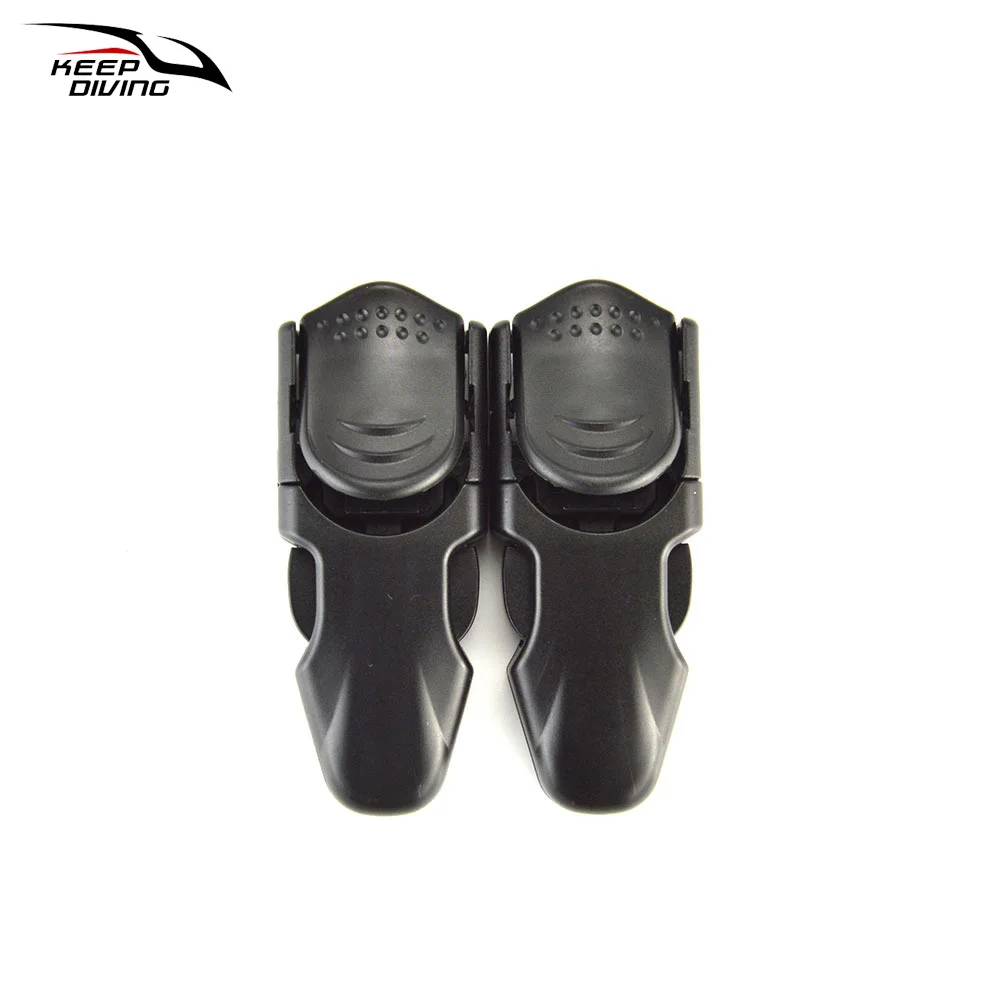 1 Pair Scuba Diving Fins Straps Big Buckles Small Buckles Quick Release Fin Strap Buckles Snorkeling Accessory 2