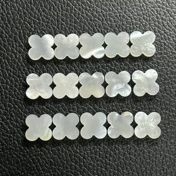 천연 진주 네잎 클로버 원석, A 품질, 8mm ~ 13mm