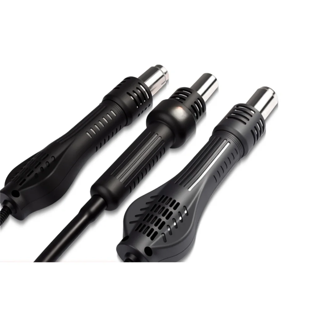 Hot Air Desoldering Station Handle for Models 858D 852D and 8586B High Power Fast Heat Distribution Comfortable Grip