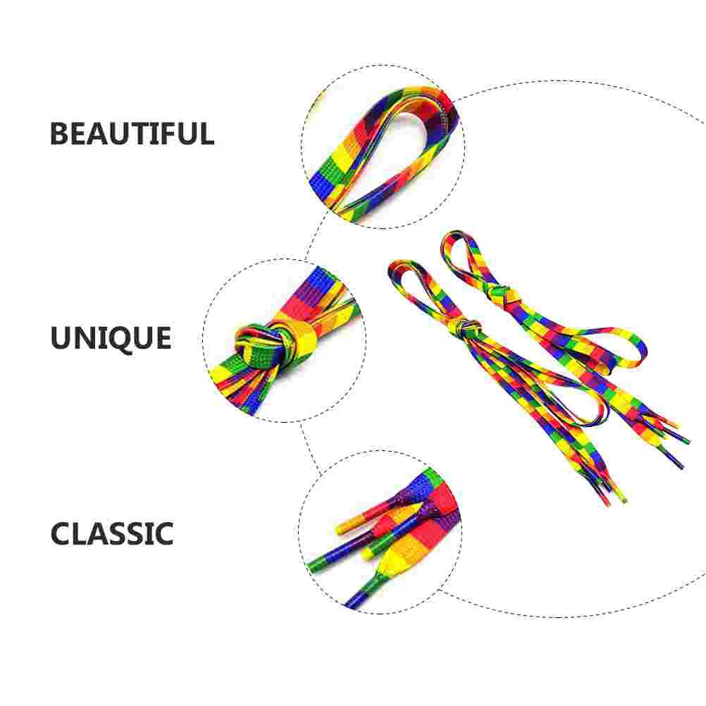 Рисунок 5 - Радужные шнурки, разноцветные ботинки,