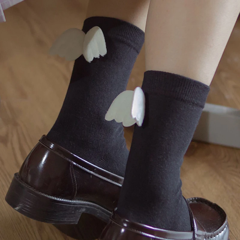 Cute Angel Wings Socks Super Plush Girl Hairclip Barrette Copricapo Copricapo Clip Grip Soft Solid Hairpin Lolita Ornaments Gift