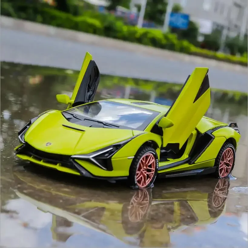 1:32 Lamborghini Sian Araba Modeli Alacheng M Spor Konsept Muslimysaydain Metal Araba Modeli Oyuncak Araba Muslimf28