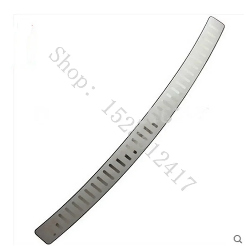 Car Accessories Car Bumper Guards For VW Volkswagon Sharan 2012 2013 2014-Rear Door Sill Bumper Protector Sill Rear boot guard Styling