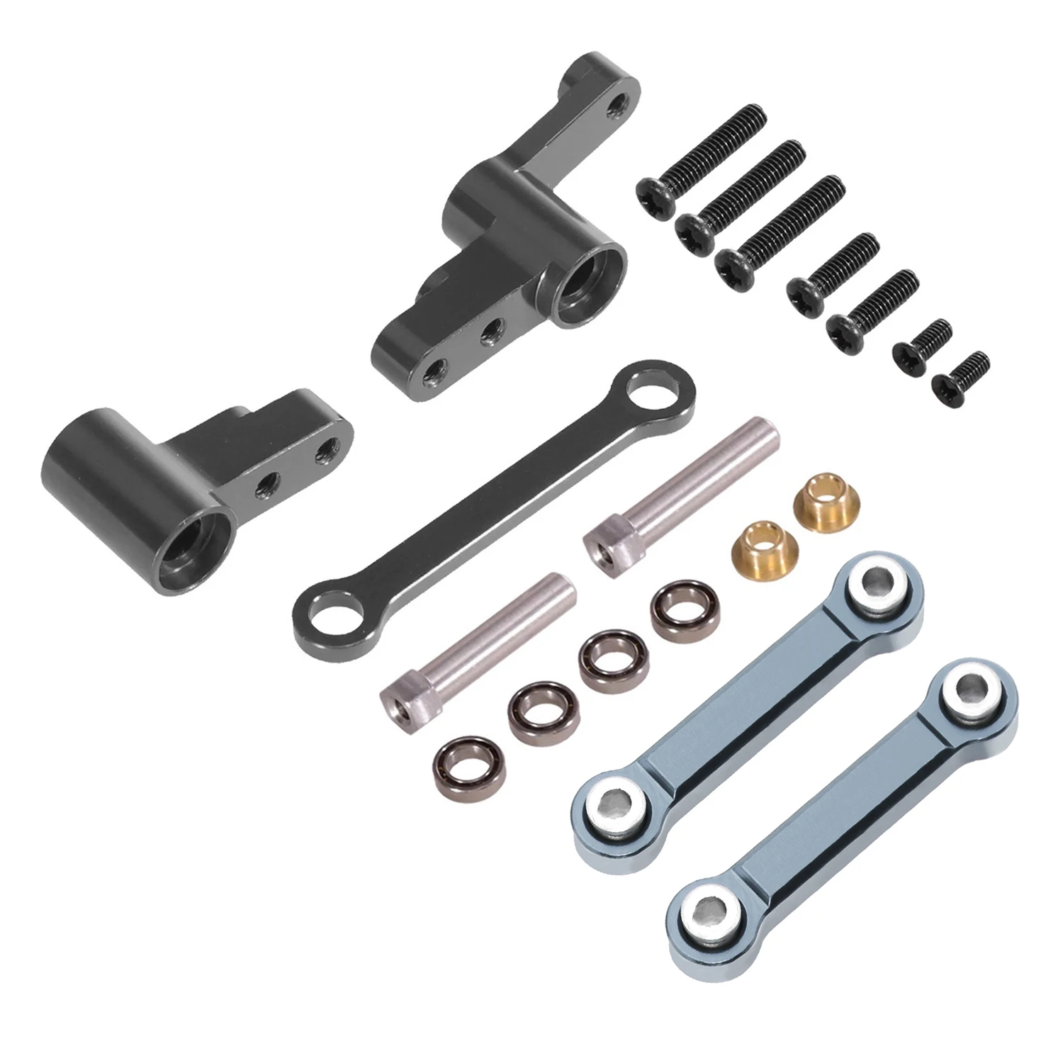 XBERSTAR RC Ammortizzatore per MJX Hyper Go 1/14 14301 14302 14303 RC Ammortizzatori Kit RC Aggiornamenti Parti (Titanio