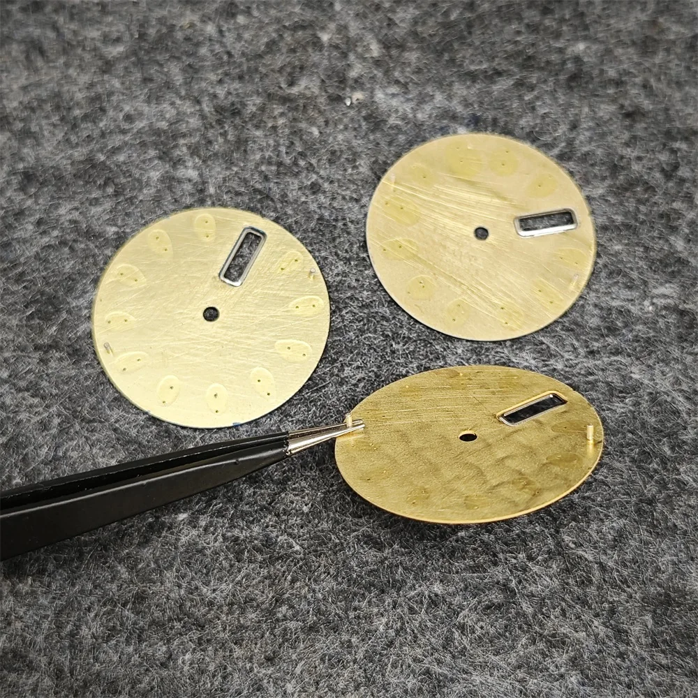 NH36 Watch Dial 28.5mm Mechanical Watch Modification Parts for NH36A/ 4R36 Movement Green Luminous Diving Faces watch face accessories watch dial accessories