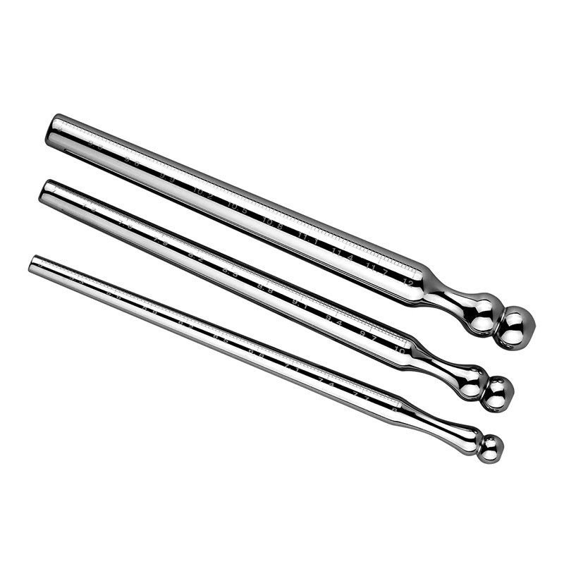 Steel Metal Hollow Graduated Horse Eye Stick Male Prostate Urethral Stimulation Penis Plug Sex Toys for Men