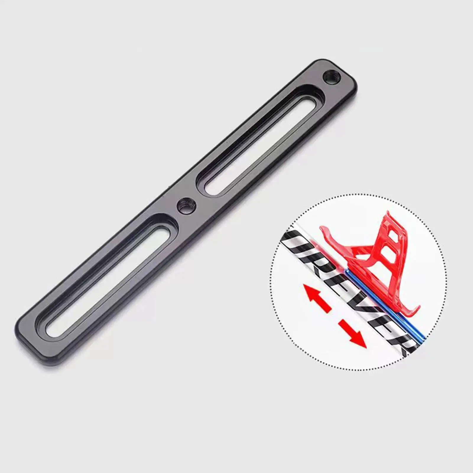 Bike Bottle Cage Adapter Bicycle B-RAD Mounting Base Multifunction Adjustable Bottle Mount Alt Position Cage Bracket