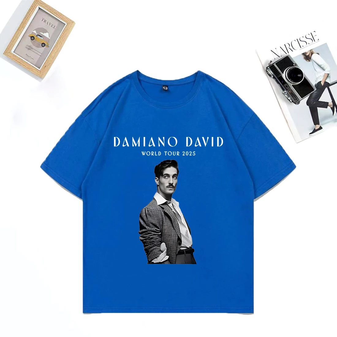 Damiano David World Tour 2025 T-shirt Men Women Fashion clothes