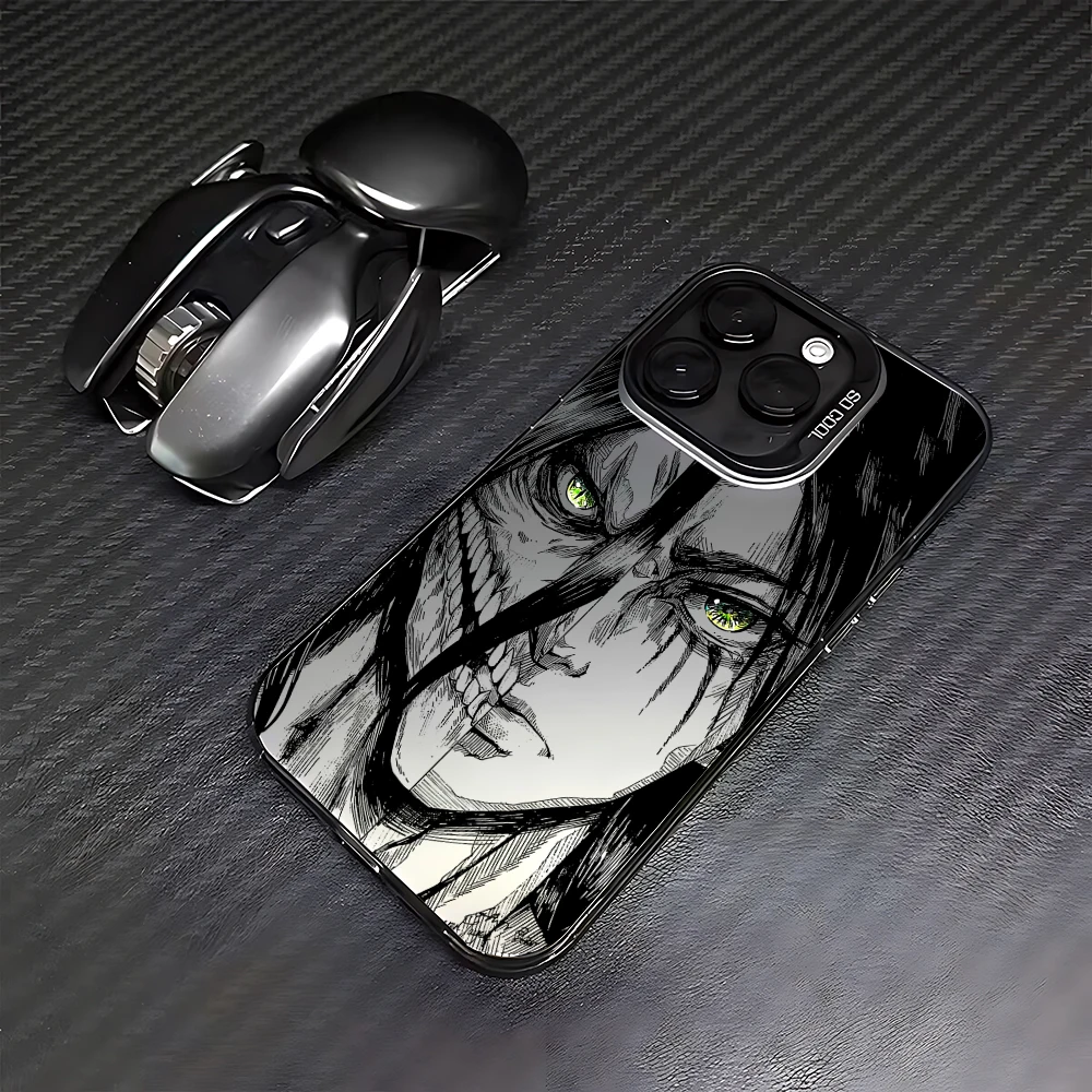 Luxury Hot Anime Attack On Titan Matte Phone Case
