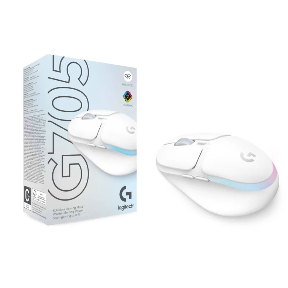 Original Logitech G705 Wireless Gaming Mouse LIGHTSPEED 8200DPI  Rechargeable Bluetooth Mice 6 keys Programmable for Laptop PC - AliExpress