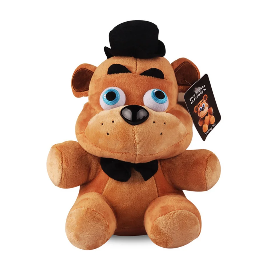 Jouets en peluche FNAF, Freddy Fazbear, Fcedar Rabbit, Bonnie Chica,  peluche, 5 Nights at Freddy, cadeaux, 18cm