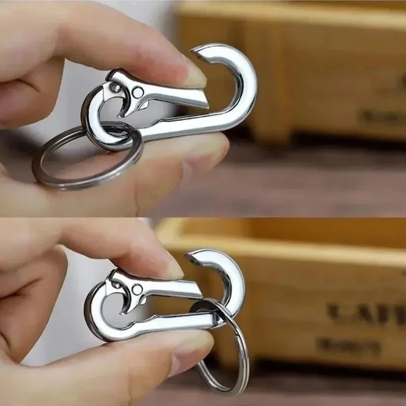 Gourd Buckle Keychain Climbing Hook 1/5PCS Car Keychain Strong Carabiner Shape Accessories Metal Vintage Key Chain Ring climbing buckle climbing carabiner