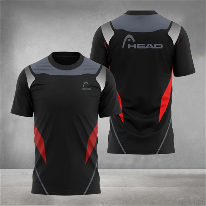 

Fashion Boutique Men's T-shirt Table Tennis Breathable Short-sleeved Tops Men's Breathable T-shirt Tennis Club Training Clothes