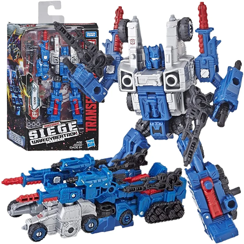 

Hasbro Genuine Transformers Toys WFC Siege S8 Cog Anime Action Figure Deformation Robot Toys For Boys Children Christmas Gift