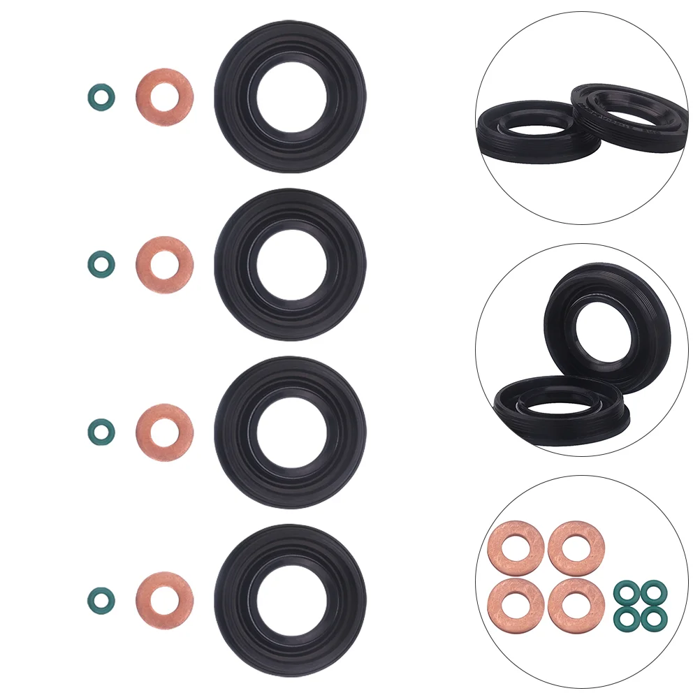 

1 Set Fuel Injector Seal Kit Fuel Injector Seal Set Fuel Injection Gasket