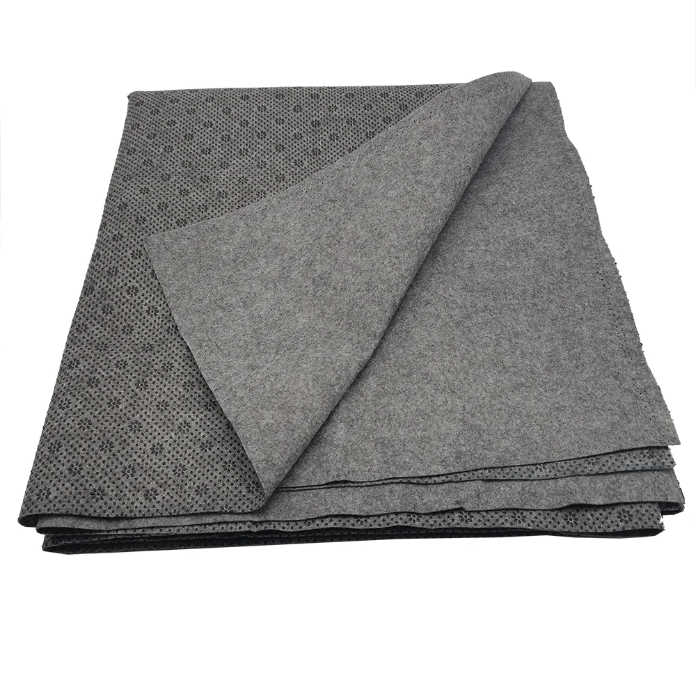 180*100cm Plum Blossom Pattern Vinyl Rubber Non Slip Felt Fabric For Diy Carpet Floor Mats Car Seat Cushion Anti-slip Material