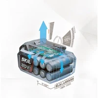 Batterie d'outil électrique originale 20V 2.0/4.0/5.0Ah pour SKIL 2907 3010 3020 3210 3420 3520 3620 3810 5413 5418 PR0601B MF1E3620AA 5