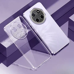 Luxury Plating Glossy Transparent Slim Anti - Drop Phone Case for Honor X80 Pro Max (PURPLE)