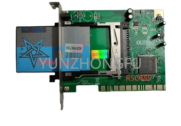 

CARDBUS functioRicoh R5C485 Chip PCI to PCMCIA P2CB485 New PCI-PCMCIA PC Card ATA P2 A2 Card SRAM card Reader supports 16/32bit