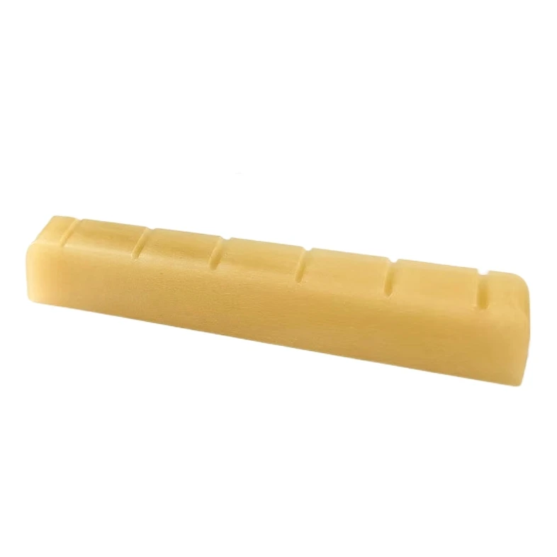 10x Unbleached Cattle BONE Nut for Classical Guitar 52x6x9mm Luthier DIY Saddle