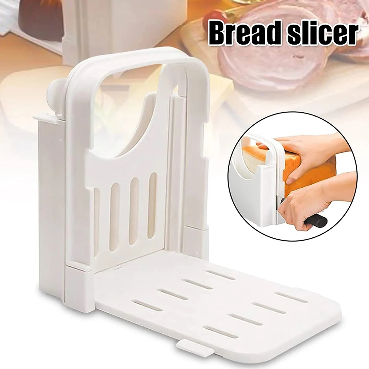 Food Slicer Toast Bread Slicer Adjustable Cutter