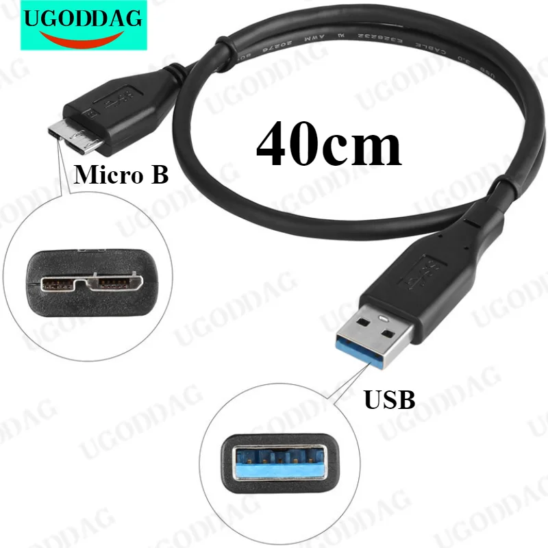 Hard Disk Drive Cable USB 3.0 A Male to Micro B Male High Speed Data Cable Adapter Hard Disk Drive Adapter sata to usb cable sata to usb adapter