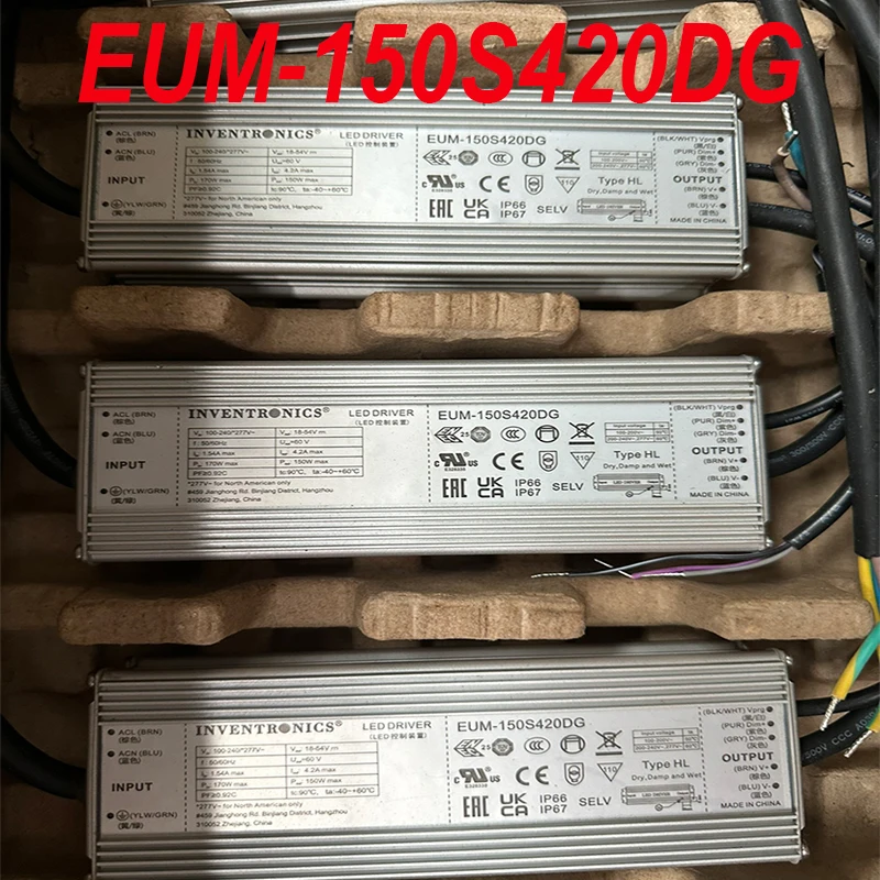 

Оригинальный 100% новый водонепроницаемый источник питания INVENTRONICS для EUM-150S420DG 150 Вт
