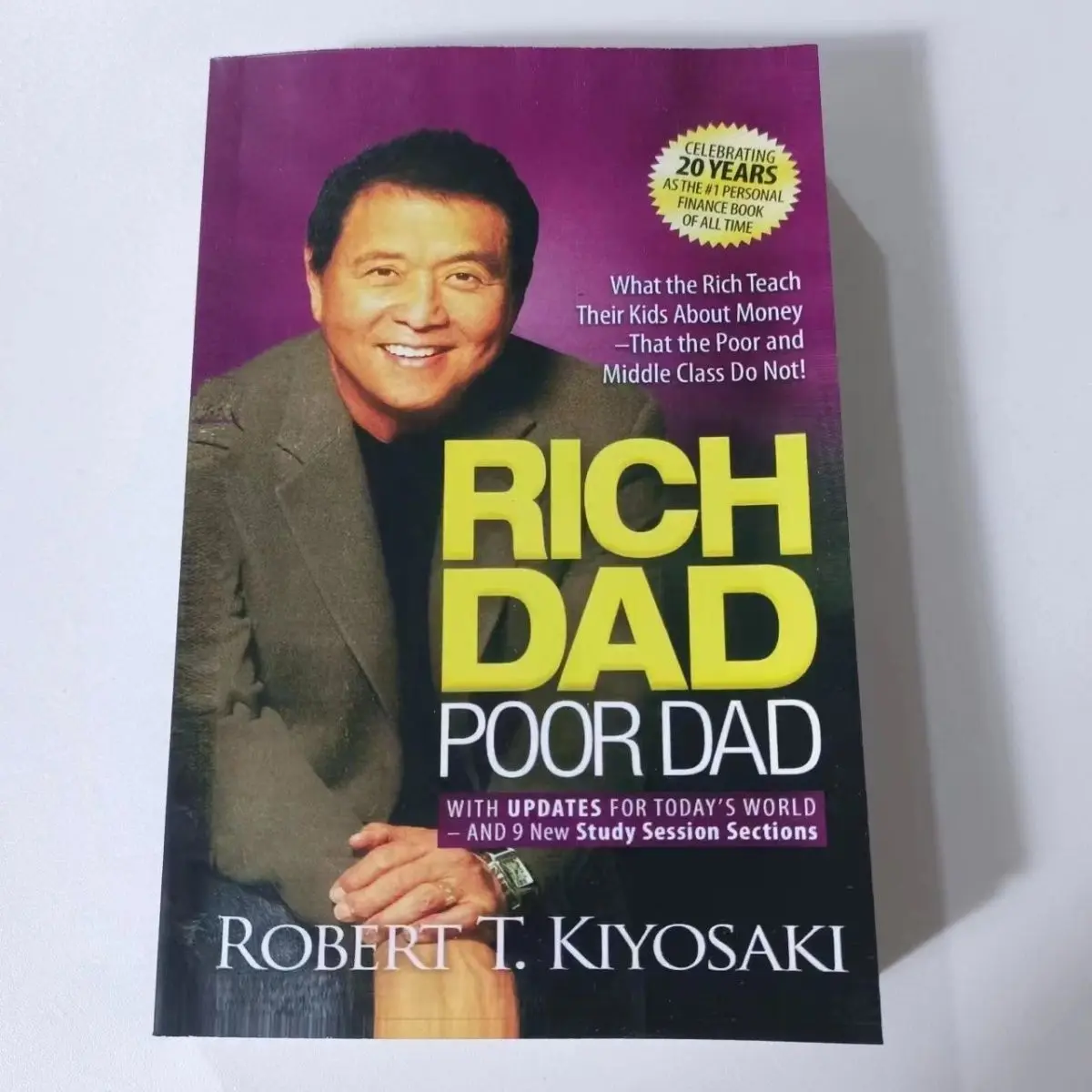 

RICH DAD POOR DAD Robert Toru Kiyosaki Personal Finance Children Books Financial Intelligence Enlightenment Education Book