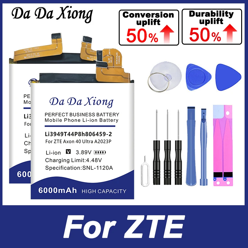 Muslimatexb Sostituire La Batteria Per Zte Blade Axon A3 A5 L7 40 T82 L130 U85 U526 Mu5001 Mf286 Pro Ultra