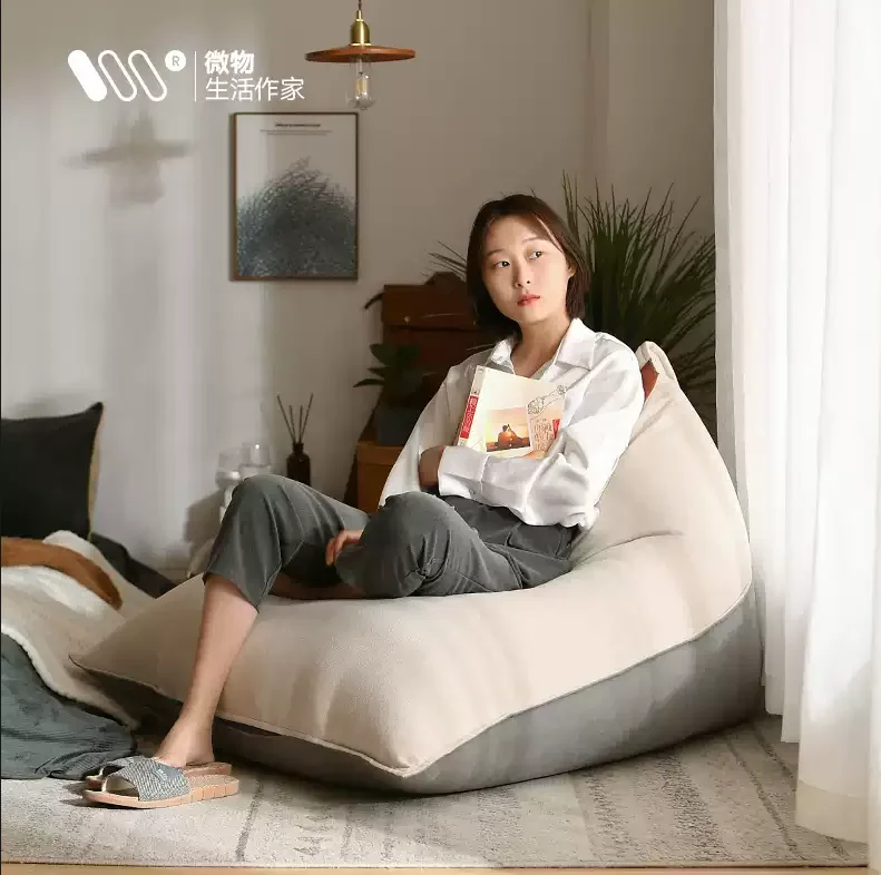H2O Home Bean Bag Lazy Sofa Indoor Comfortable Single Double Available Reckler Lazy Sofa Puffs Sillon Puff Grande Con