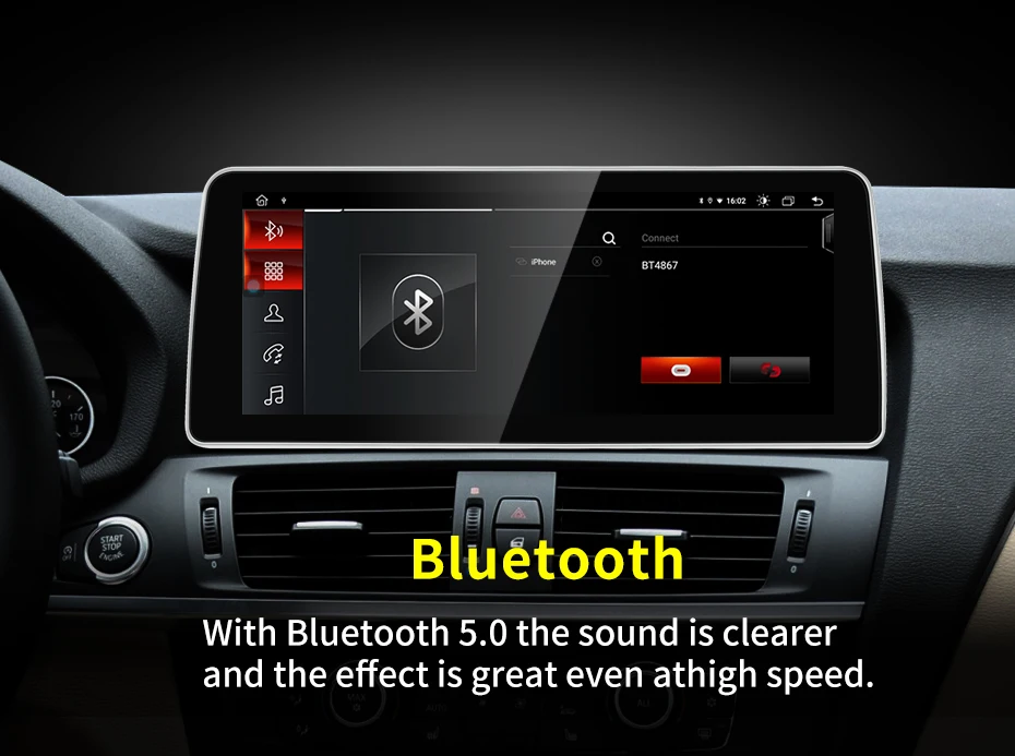 Factory Price ID8 12.3" Android11 Car Multimedia For BMW X3 F25 X4 F26 Car Video