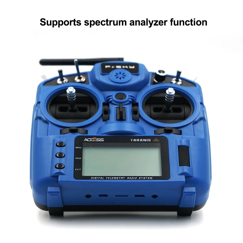 Détail des interrupteurs et potentiomètres de la FrSky Taranis X9 Lite – Radio Commande ACCESS 24 Canaux pour Drone RC