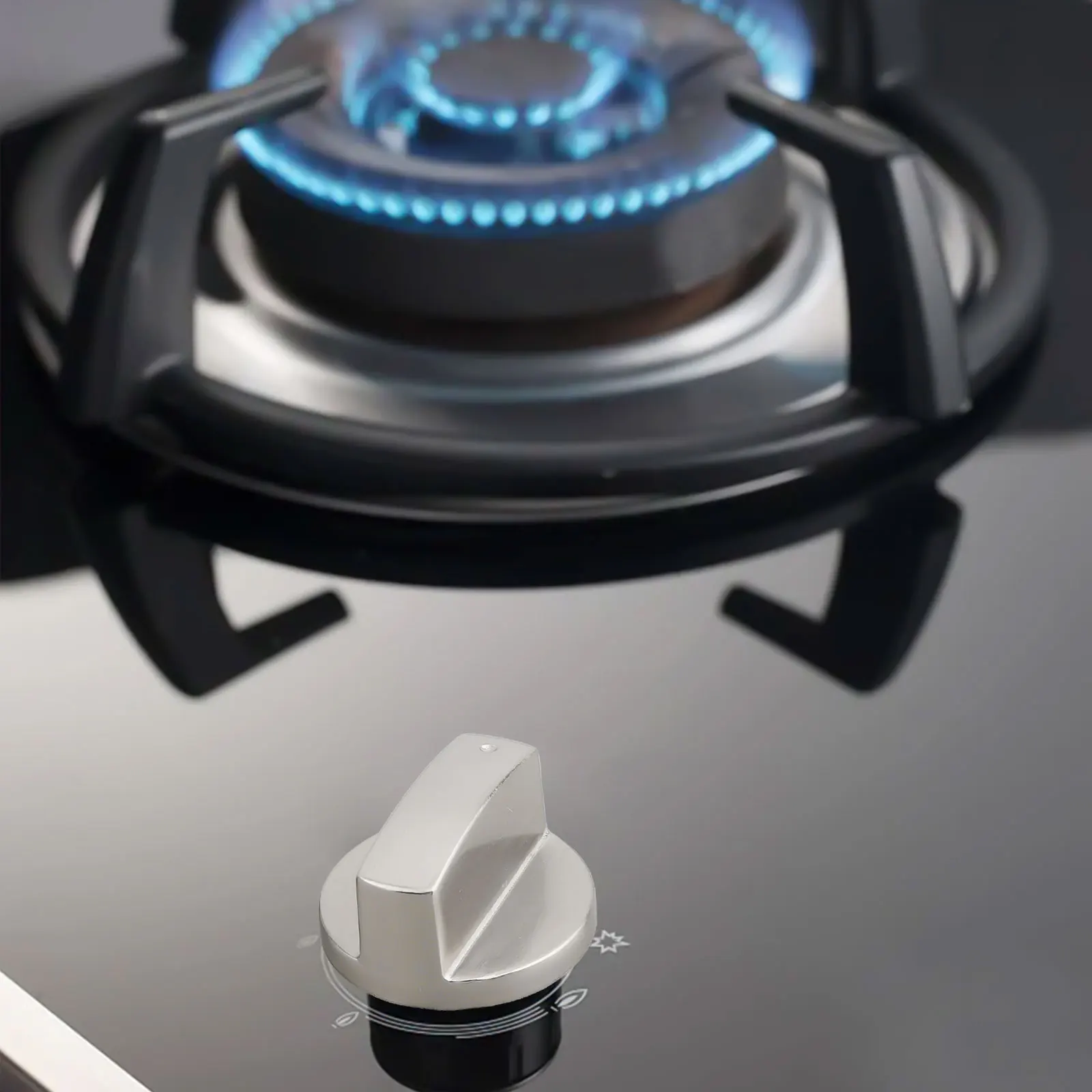 Description Picture 6 of item4PCS Metal Gas Cooker Oven Stove Knob Control 4CM Gas Stove Knob Switch Natural Gas Stove Furnace Metal Ignition Button