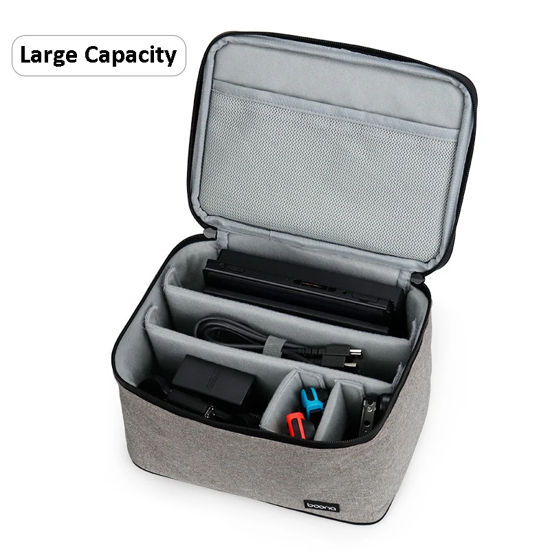 닌텐도 스위치 콘솔 프로 컨트롤러에 대한 휴대용 대형 운반 보호 케이스 스위치 액세서리에 대한 여행용 보관 가방