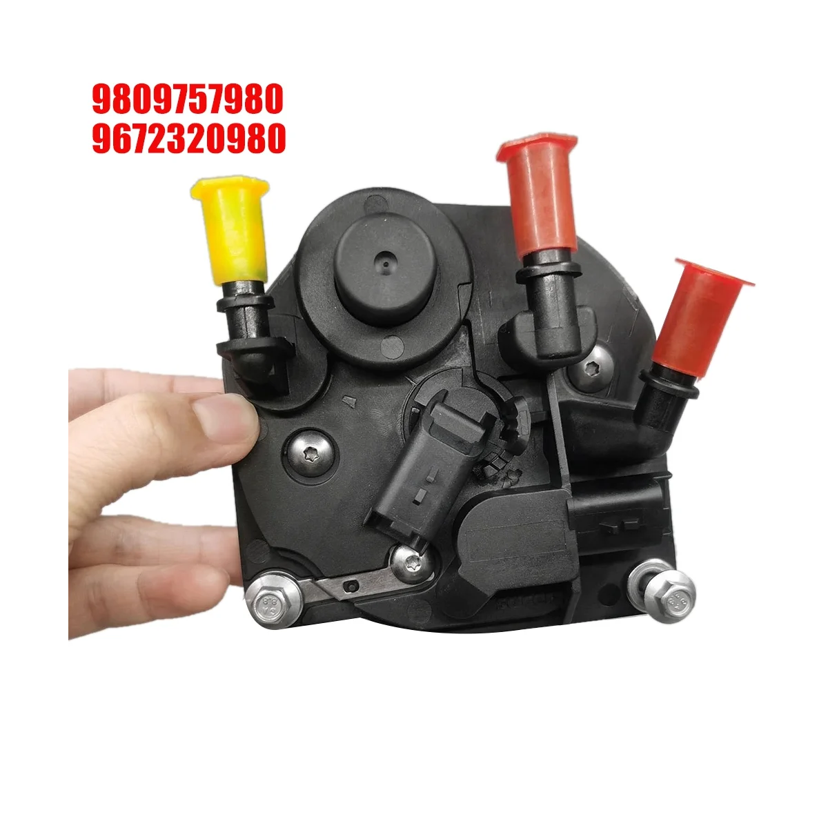 Testa Di Copertura Del Filtro Del Carburante Diesel Con Tubo Centrale 9809757980 Per Citroen C3 C4 C5 Peugeot 207 208 308 3008 08-15 9672320980