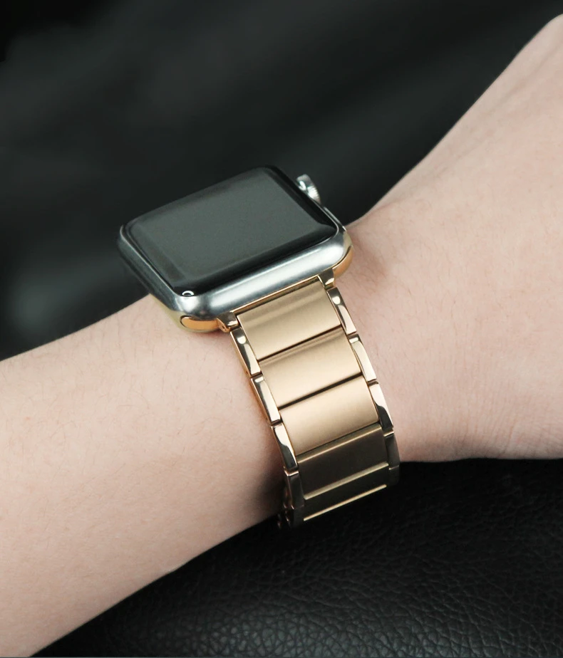Luxury Stainless Steel Apple Watch Magnetic Bracelet