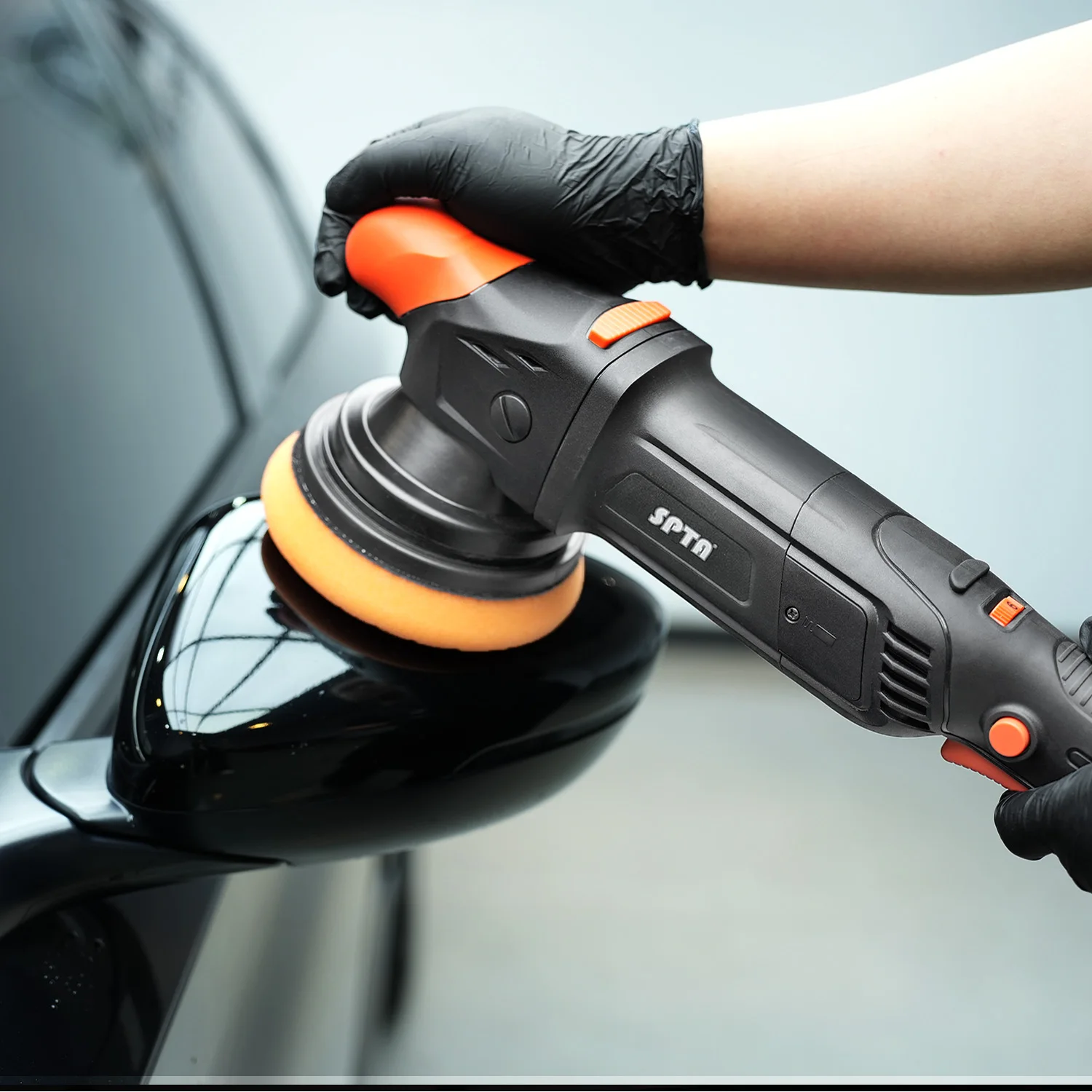 SPTA New Model CP503 1100W Orbit 8mm Forced Dual Action Polisher 5"(125mm) / 6"(150mm) Polishing Machine